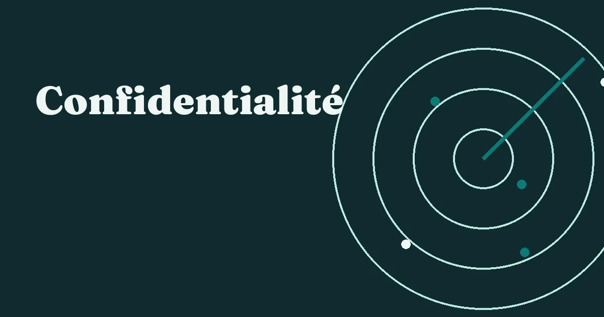 Confidentialité