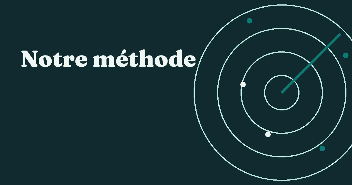 Notre méthode